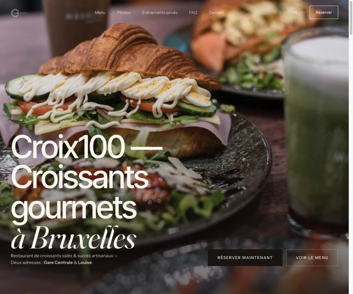 Aperçu du site Croix100